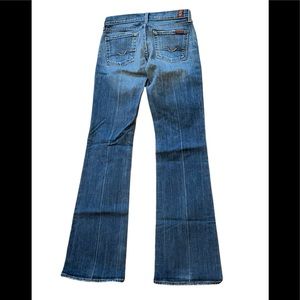 7 FOR ALL MANKIND 7FAM WOMEN SZ 25 BOOTCUT JEANS